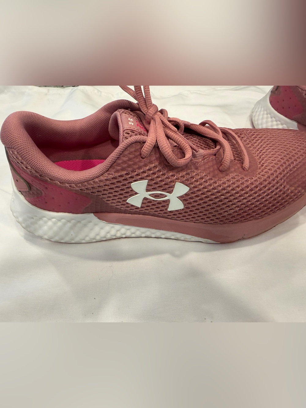 Under Armour Women’s Rose Dust Athletic Sneakers - Picture 3 of 8